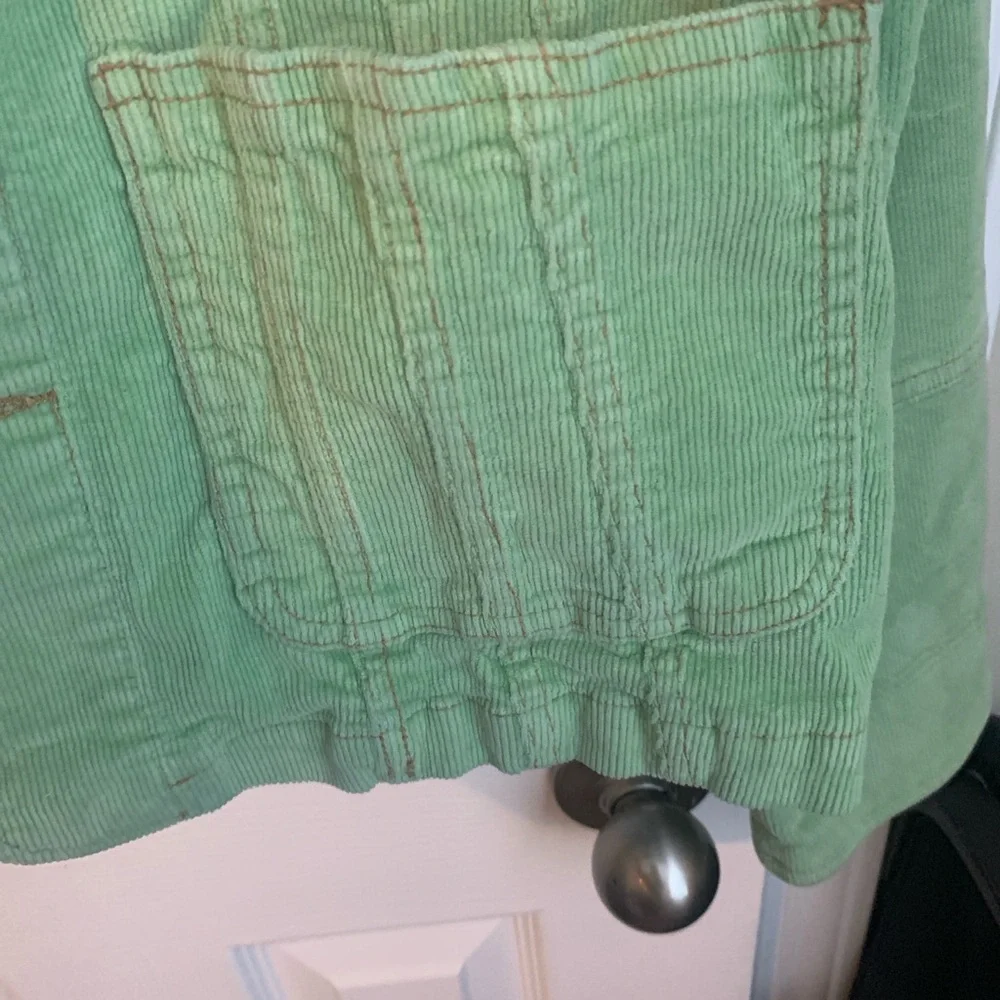 Tulle Light Green Utility Jacket - Picture 4 of 4